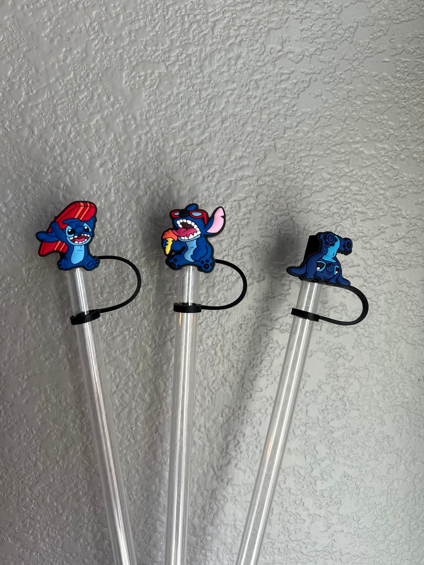 Stitch Straw Toppers