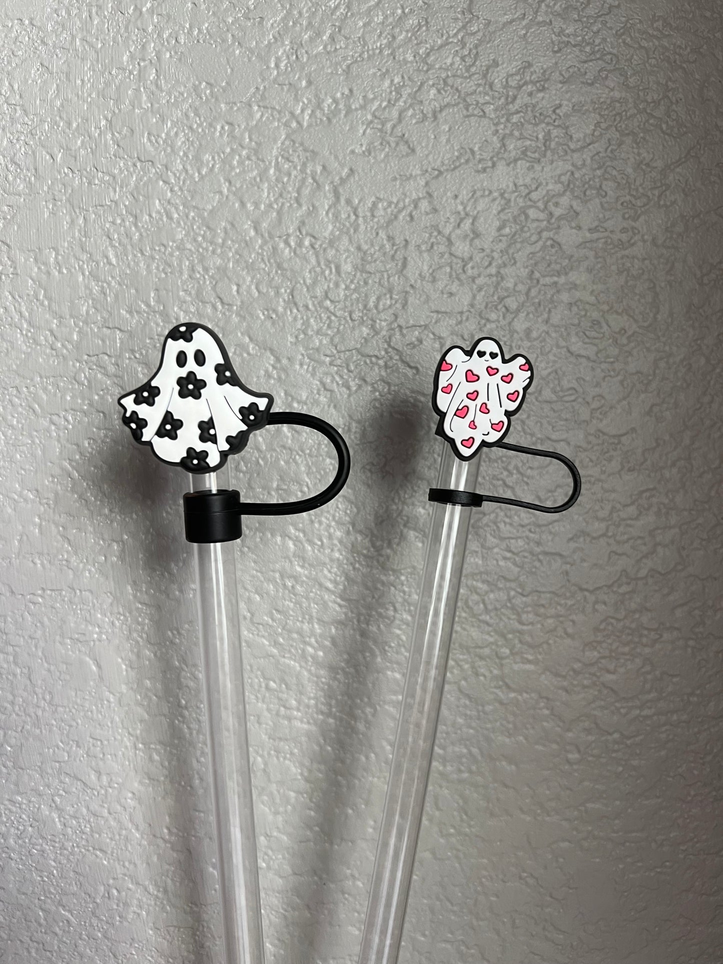 Ghosty Straw Toppers