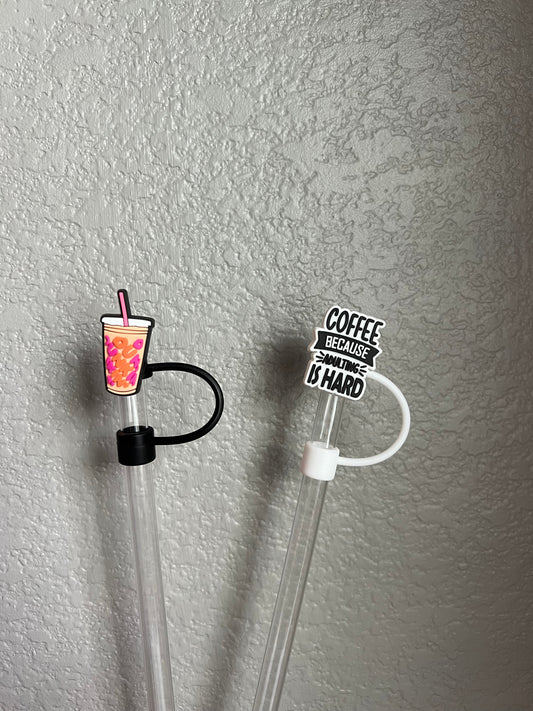 Coffee Straw Toppers