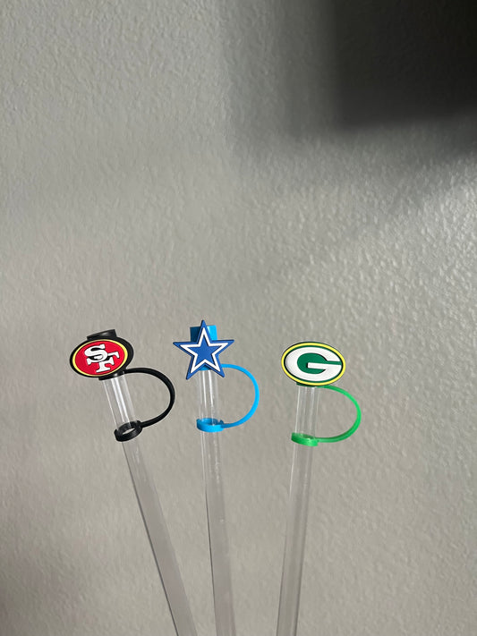 NFL Straw Toppers