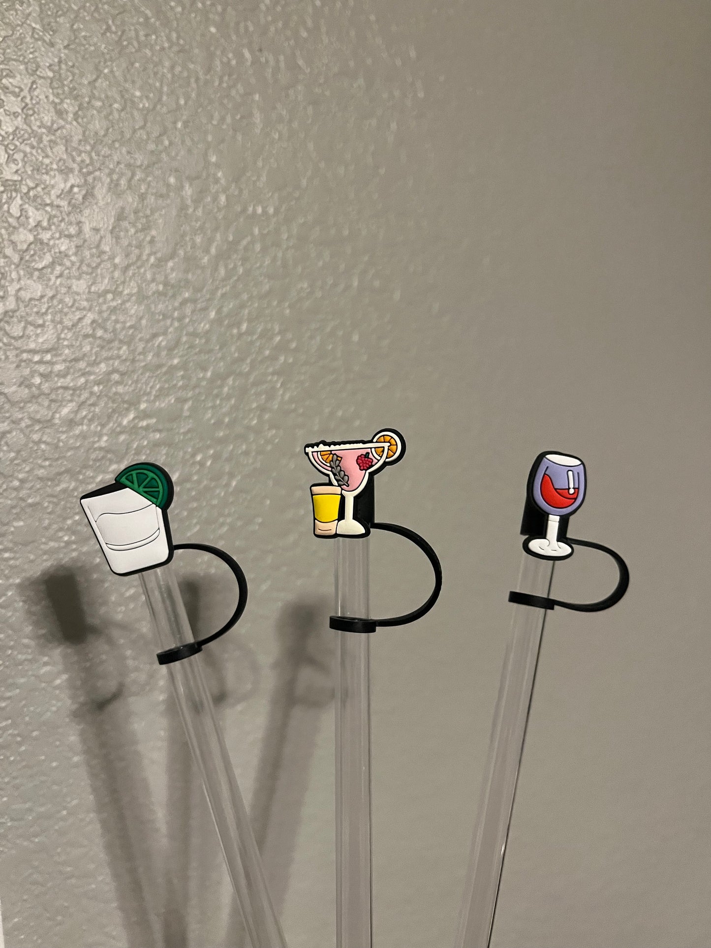 Adult Drink Straw Toppers