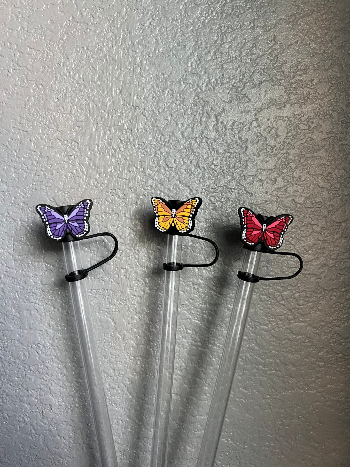 Butterfly Straw Toppers