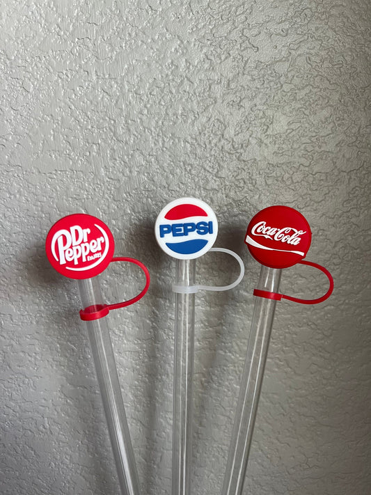 Soda Straw Toppers