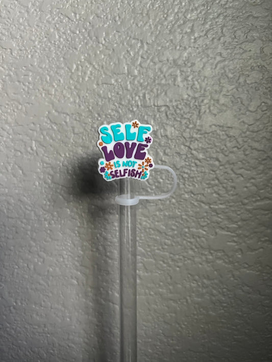 Self Love Straw Toppers